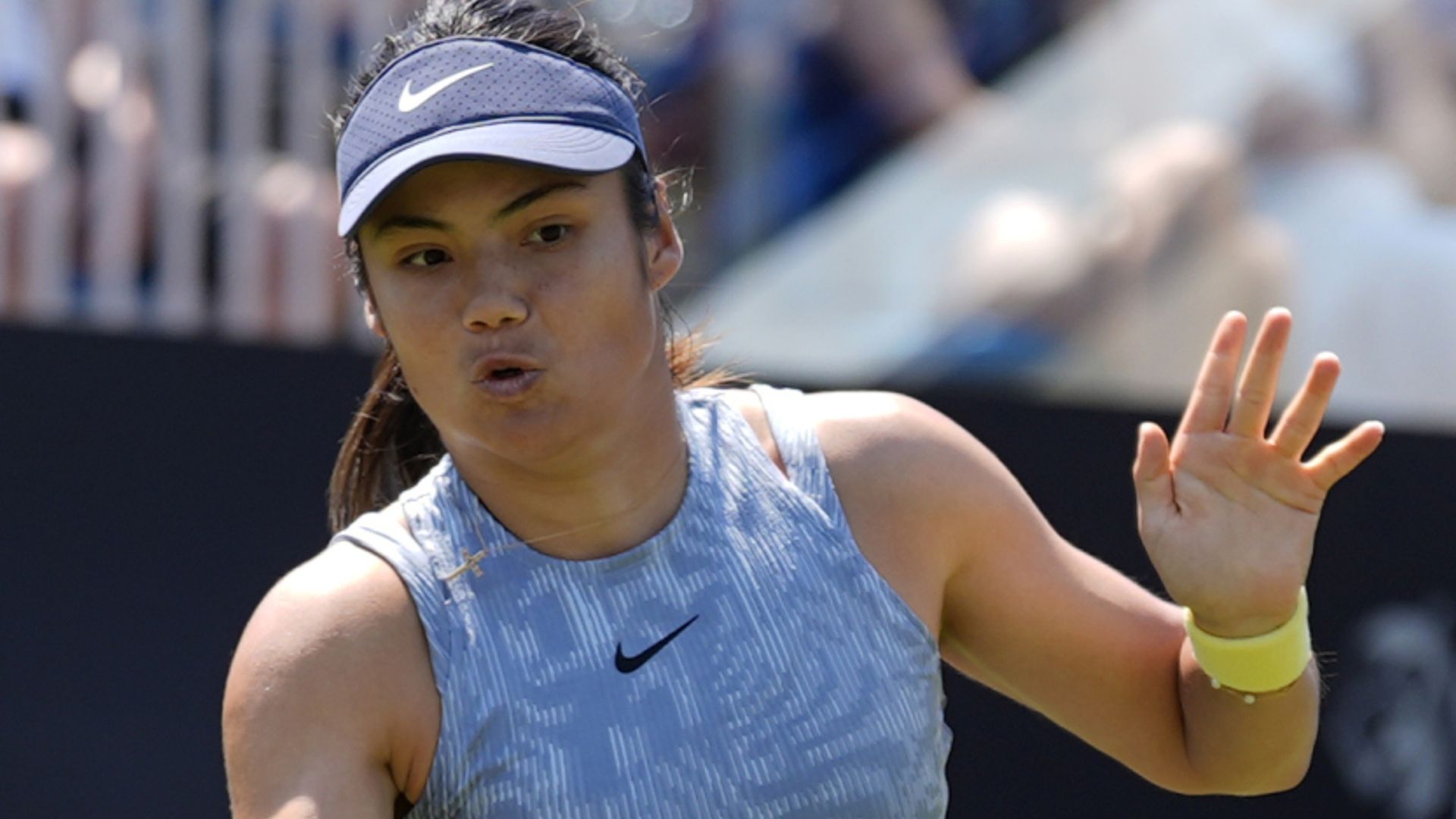 Raducanu earns stunning comeback win over world No 5 Pegula
