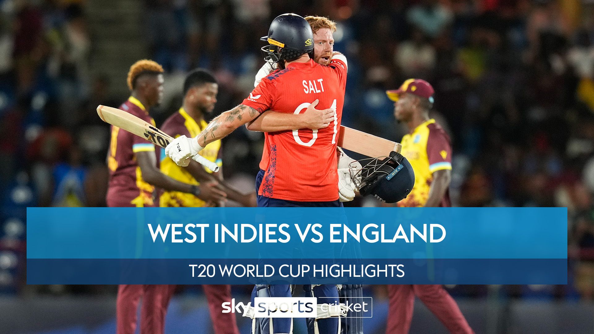 Highlights: Salt thumps England to eight-wicket win over West Indies