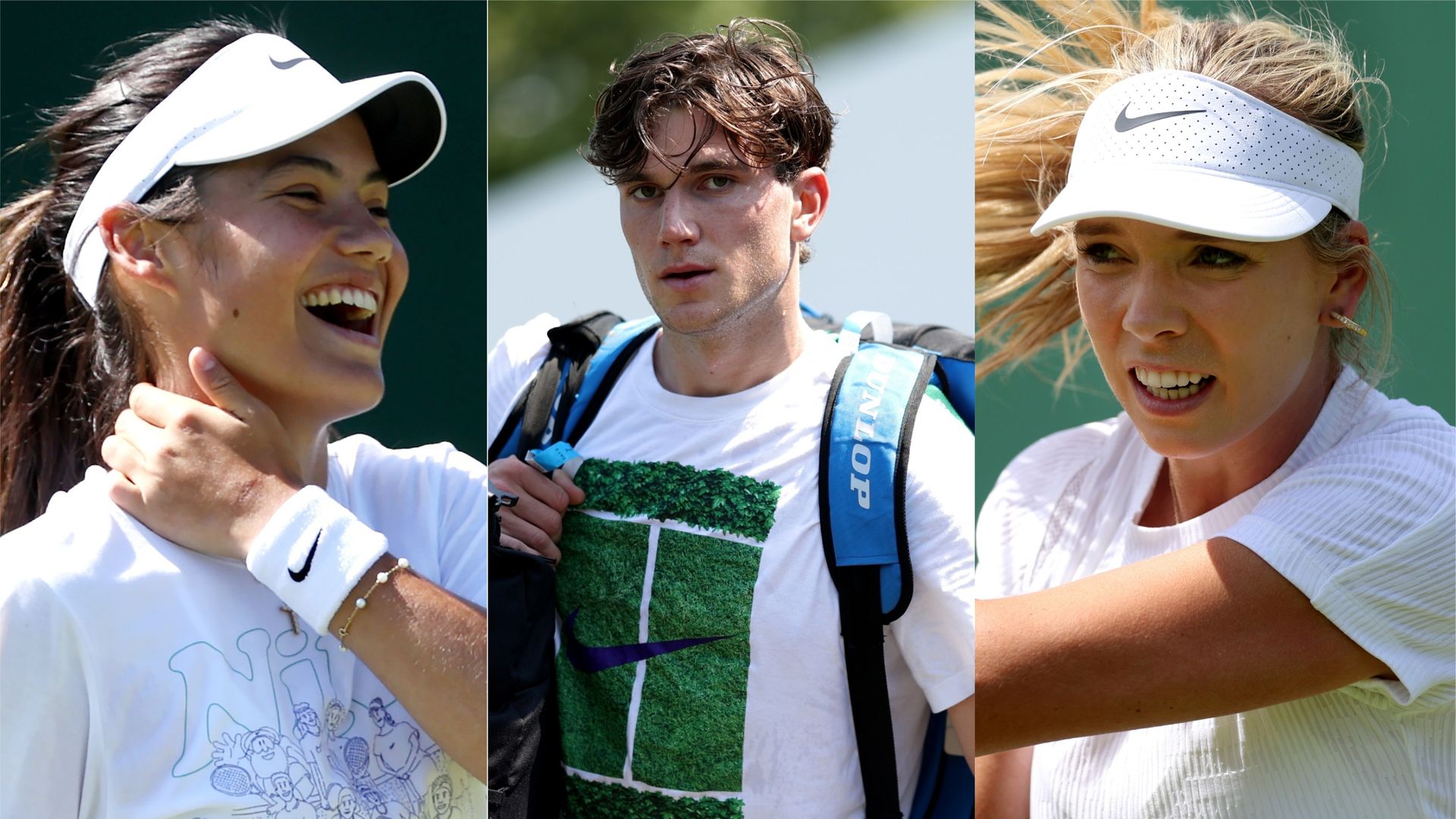 Raducanu happy to be back on grass as Draper targets best in world status