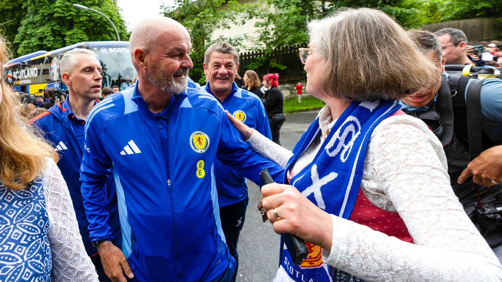 Scotland ready to upset Germany after 'wonderful welcome'