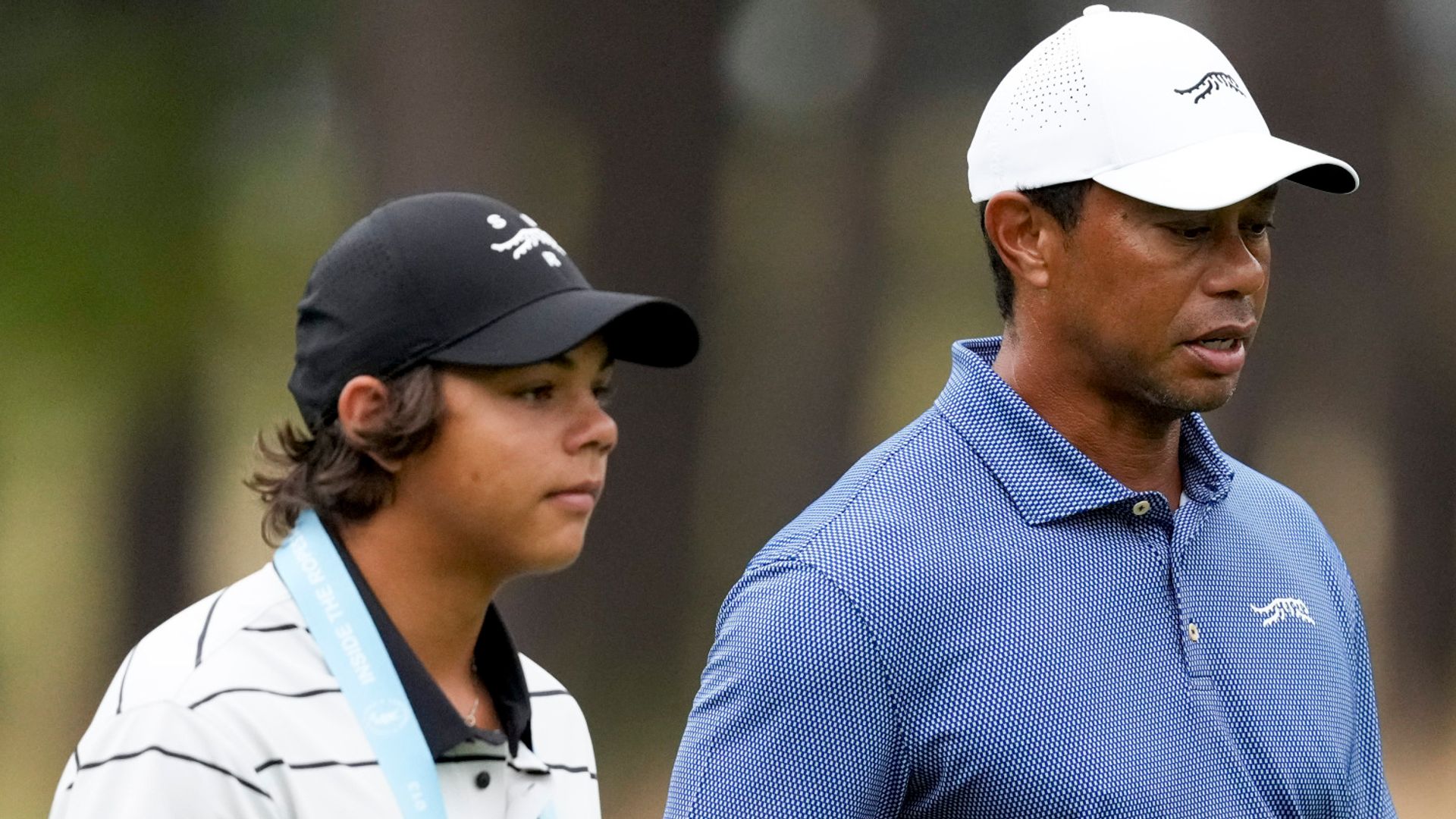 Woods ready for US Open challenge after swing support from son