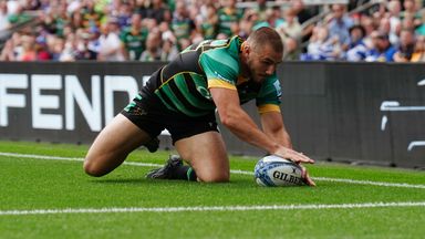 Ollie Sleightholme, who finished as the Premiership's top try scorer and scored in the final on Saturday, has made the England squad