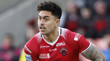 Tim Lafai scored two tries as Salford Red Devils raced clear of London Broncos in the second half of their Super League clash