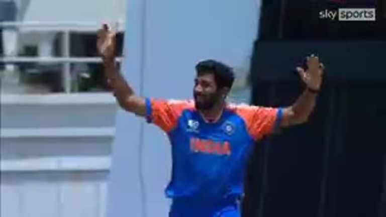 Jasprit Bumrah claimed three wickets for just seven runs from four overs against Afghanistan