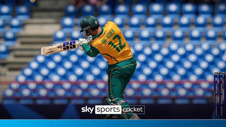 South Africa opener Quinton de Kock took Jofra Archer for three boundaries in a row in the game versus England