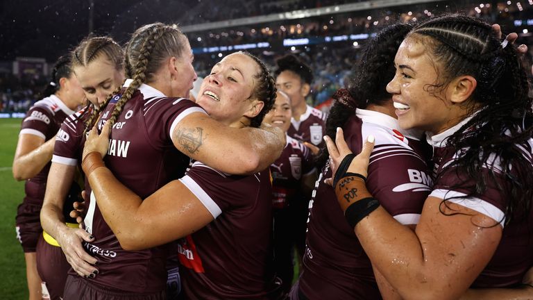 Queensland levelled the Women's State of Origin series at 1-1, coming from behind to clinch a late win vs New South Wales