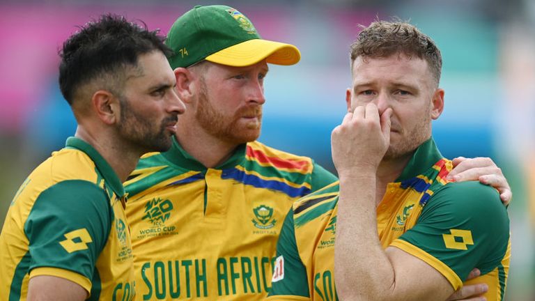 South Africa lost to India by seven runs in the T20 World Cup final