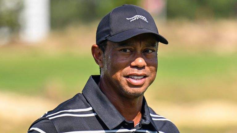 Woods plays alongside Matt Fitzpatrick and Will Zalatoris for the first two rounds of the US Open 