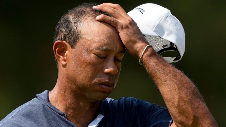 Woods was uncertain about his future at the US Open after missing a cut in North Carolina