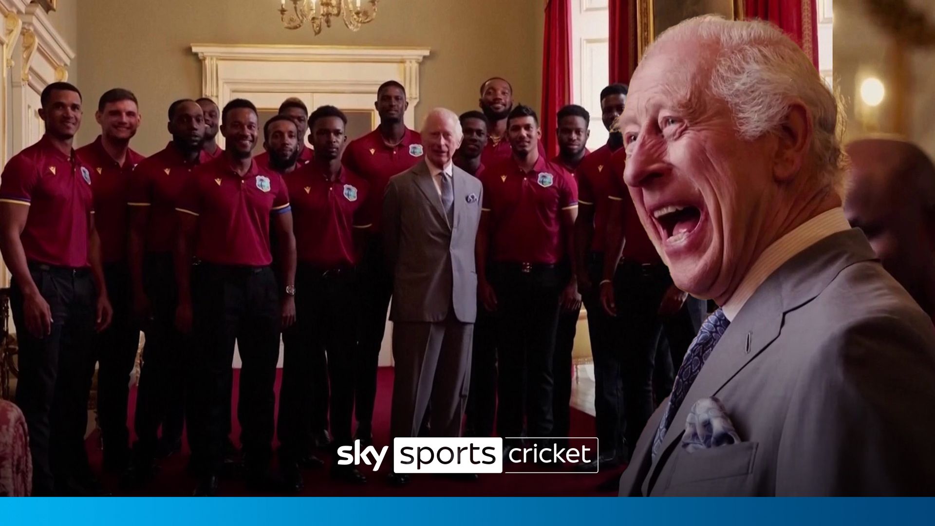 King Charles welcomes West Indies ahead of Test series