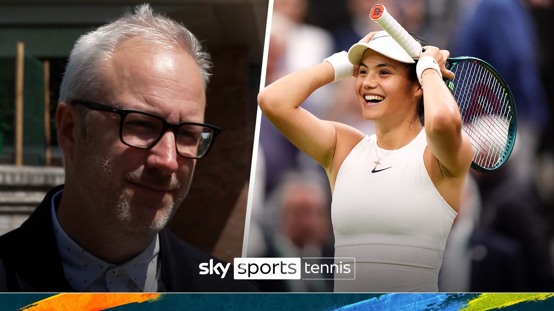 'There's no reason for her run to end here' | Overend on Raducanu's chances at Wimbledon