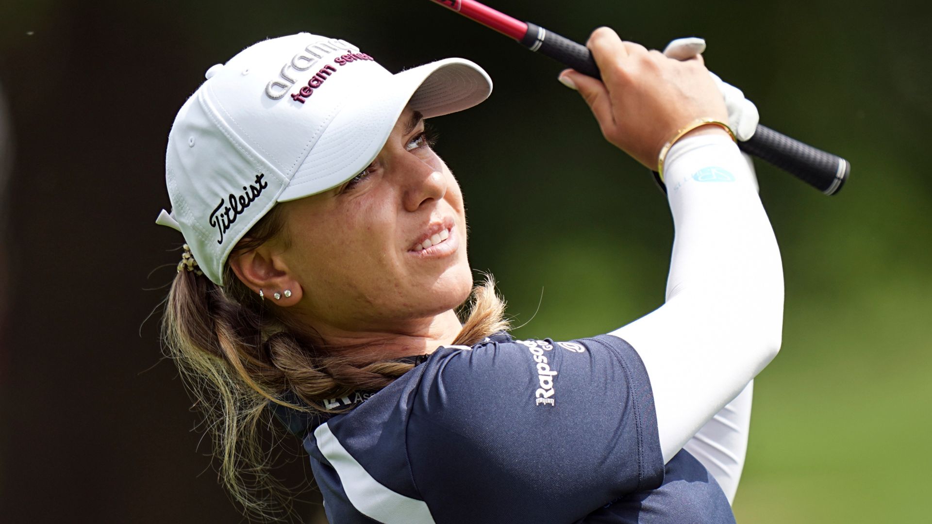 Kyriacou leads Evian Championship as Dryburgh plays 27 holes in one day