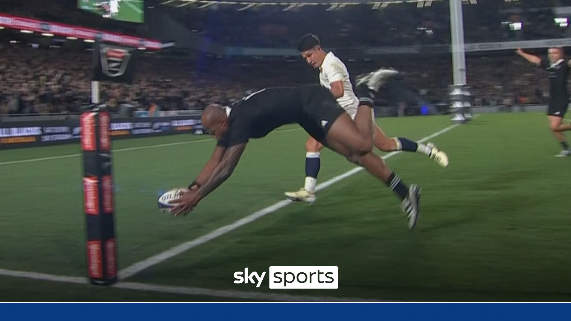Tele'a scores crucial second as New Zealand edge England