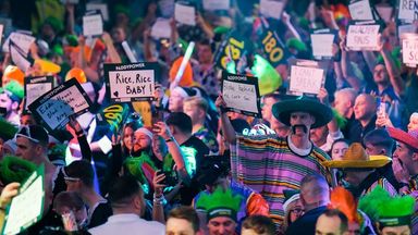'Record demand' has seen table and tier tickets sold out ahead of the World Darts Championship