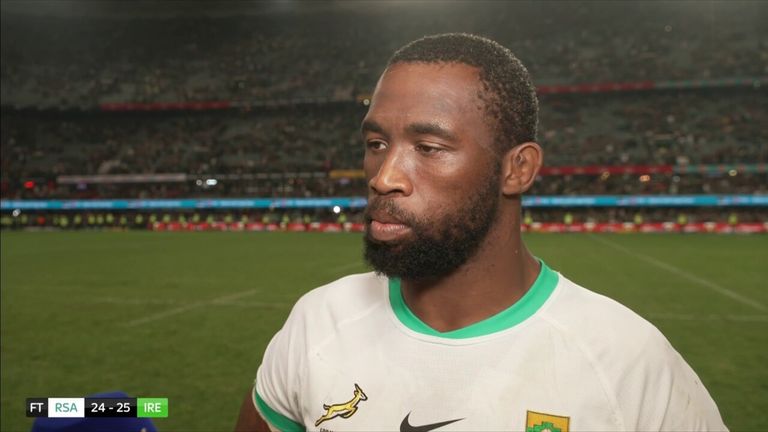 Siya Kolisi felt South Africa had to catch up against Ireland after being physically dominated in the first half.