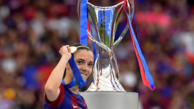 Barcelona Women midfielder Aitana Bonmati will have eyes on adding Olympic gold to her trophy-laden year