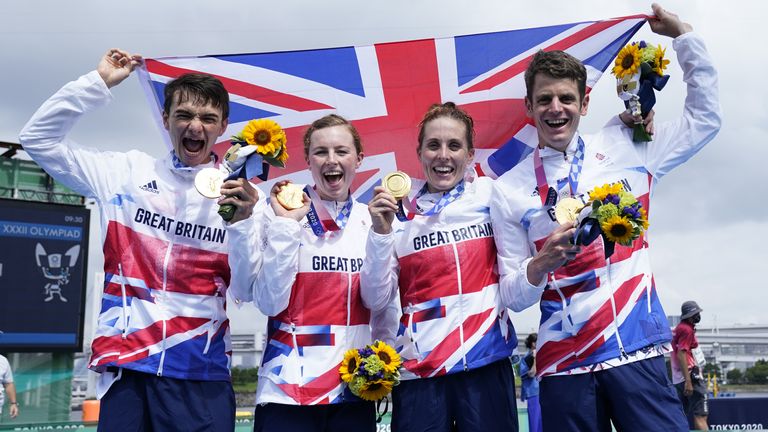 GB have medal contenders in the triathlon
