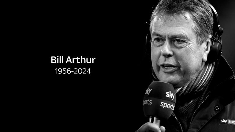 A look back at Bill Arthur's huge impact on rugby league during his career with Sky Sports following his death at the age of 68