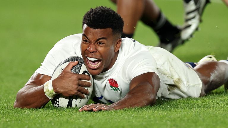 Immanuel Feyi-Waboso replied with England's opening try within three minutes