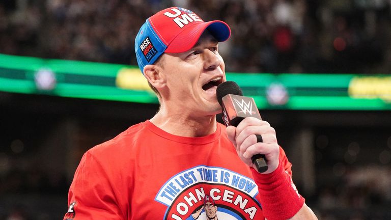 John Cena will retire from in-ring competition with WWE at the end of 2025