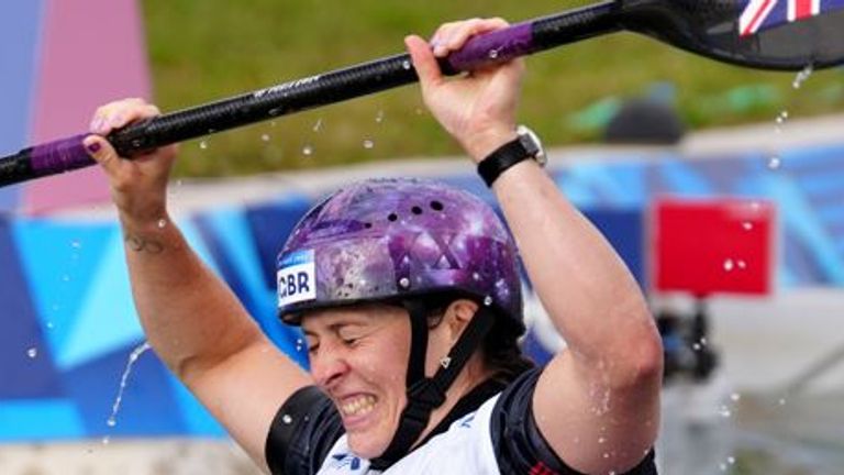 Kimberley Woods secured Team GB's first medal of day two