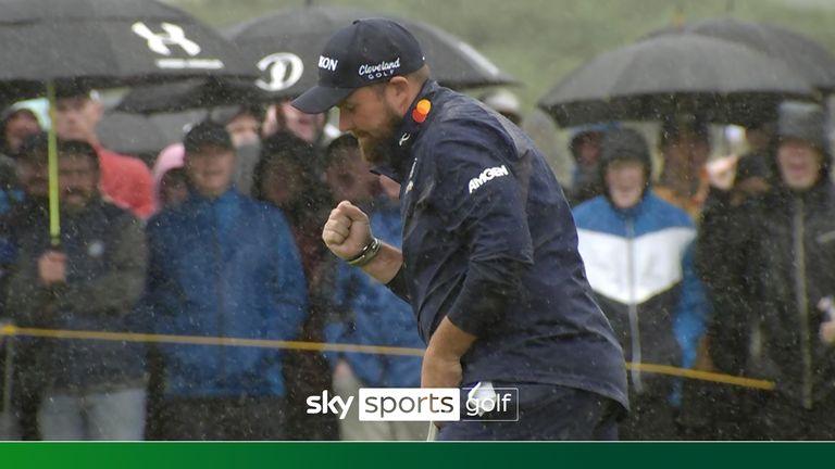 Shane Lowry had extended his Open Championship lead with an impressive birdie putt on the par-five fourth hole at Royal Troon