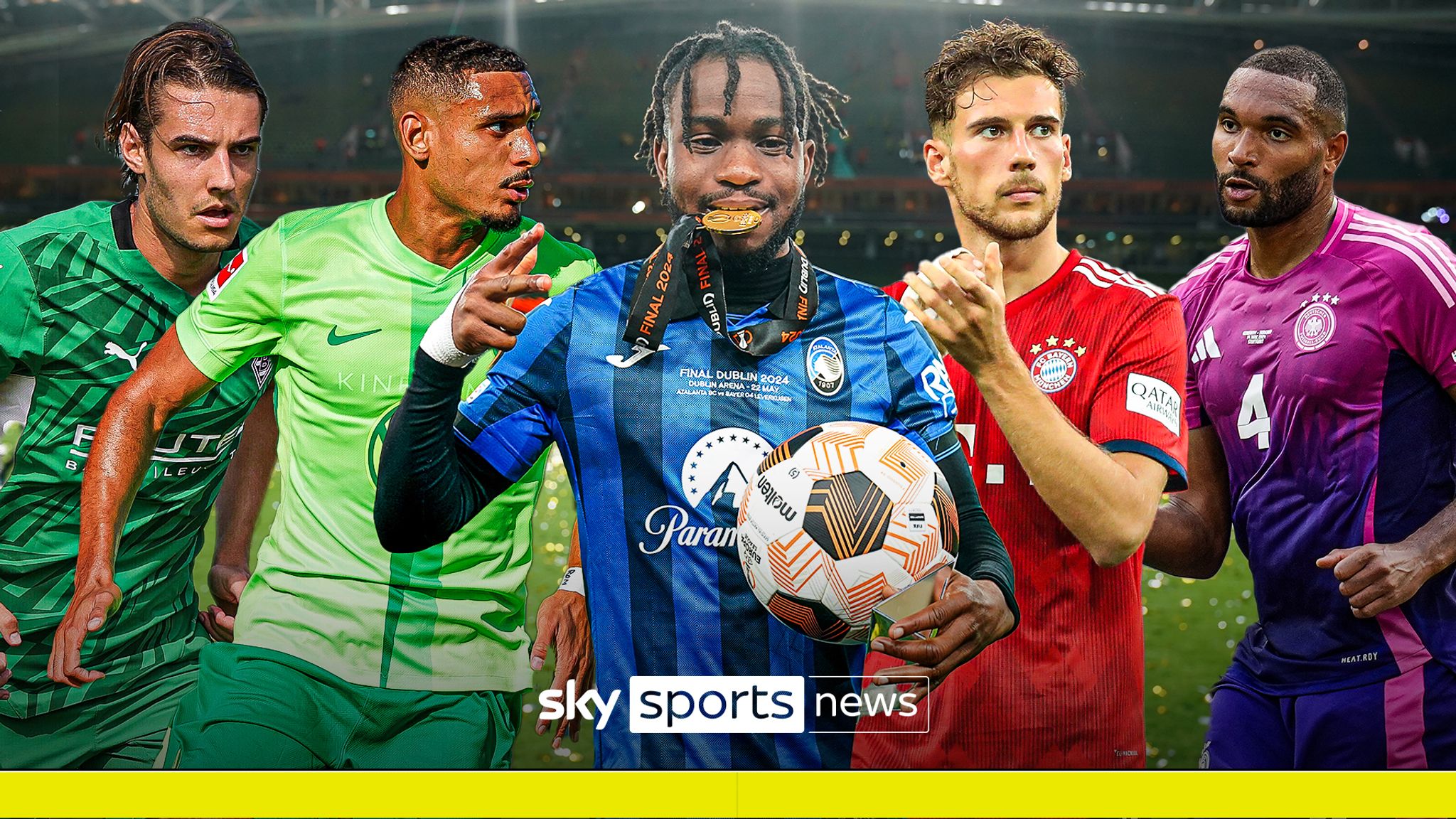 Sky Sports Kevin Hatchard has five players who could be signing for new clubs in Europe including the likes of Leon Goretzka and Ademola Lookman