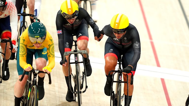 Elinor Barker and Neah Evans won Olympic silver in the women's Madison