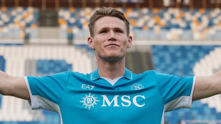Scott McTominay has joined Napoli