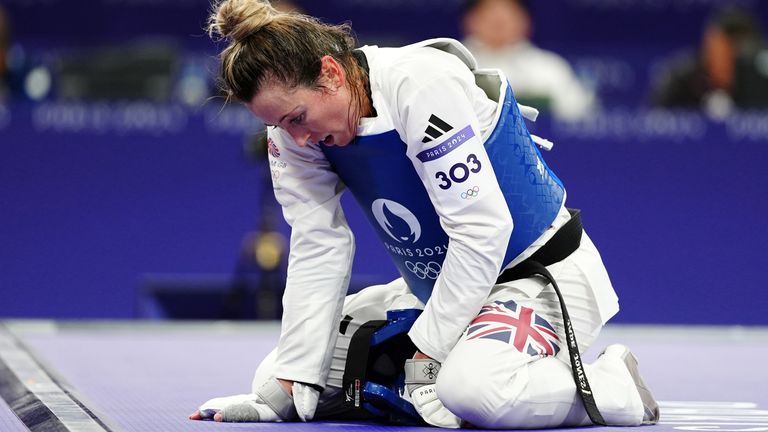 GB star Jade Jones suffered an early exit from the Olympic Games
