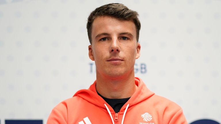 Micky Beckett finished sixth overall in the Men’s dinghy