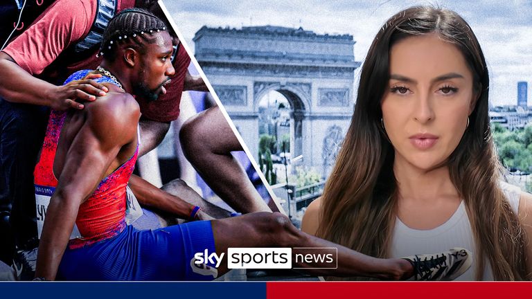 Sky Sports reporter Miriam Walker-Khan explains how Team USA sprinter Noah Lyles was able to compete and win a bronze medal in Olympic men's 200m despite having tested positive for Covid