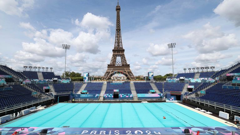Blind football at the Paris Paralympics will be staged near the Eiffel Tower