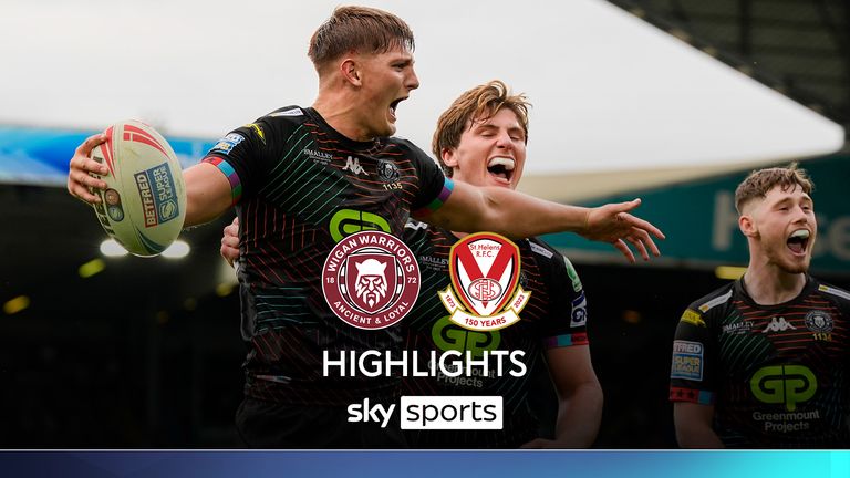 Highlights of the Magic Weekend clash between Wigan and St Helens