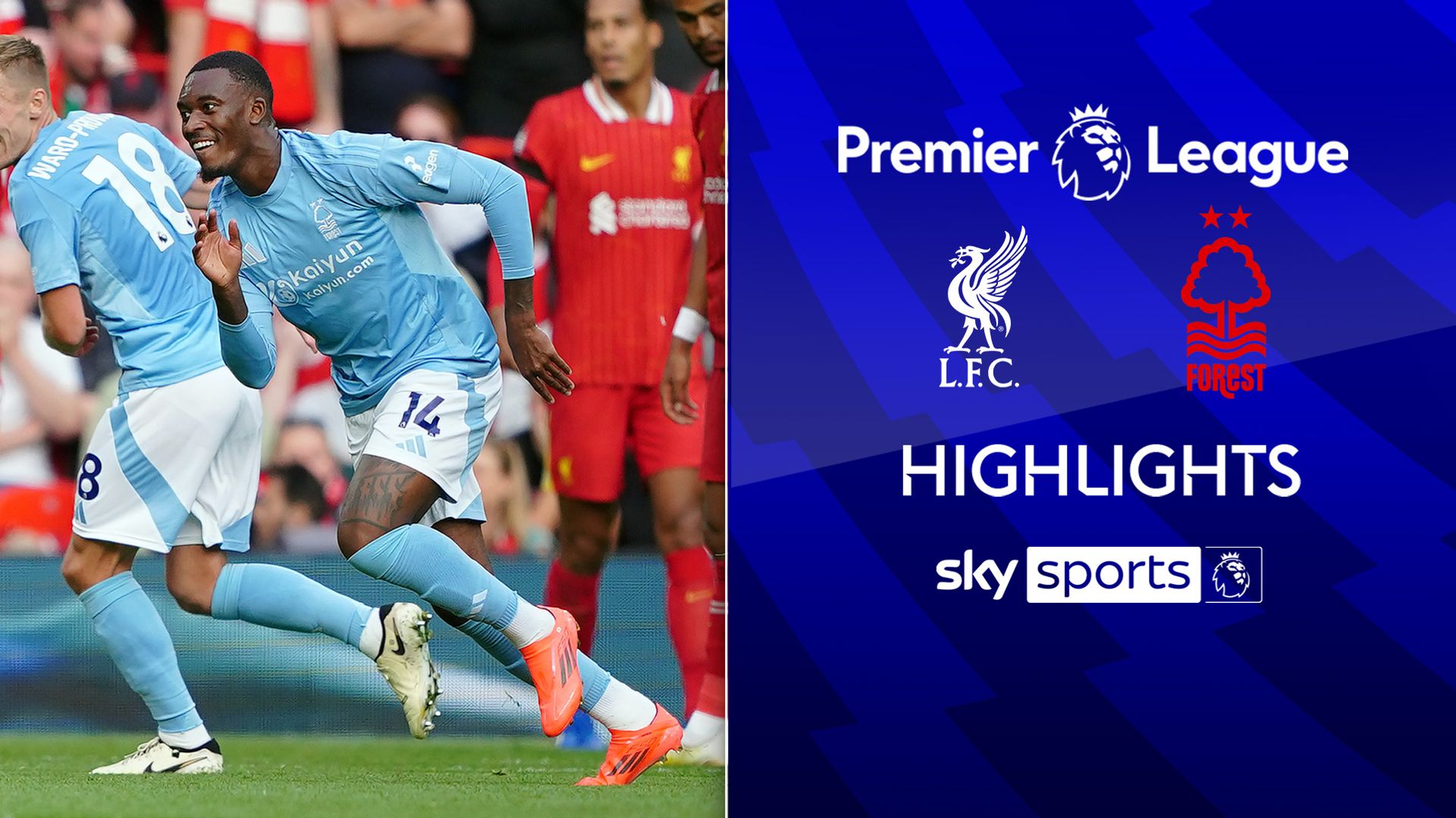 Hudson-Odoi STUNNER earns Forest shock win at Anfield