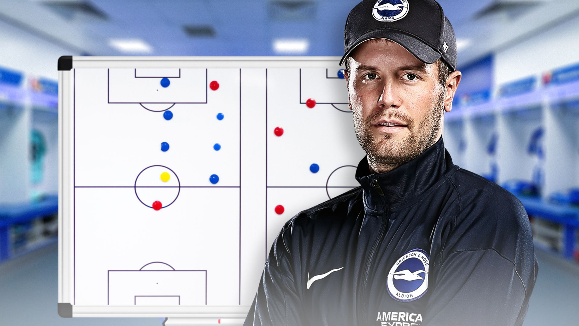 Hurzeler on Brighton's tactics: No midfield, a high line and pressing