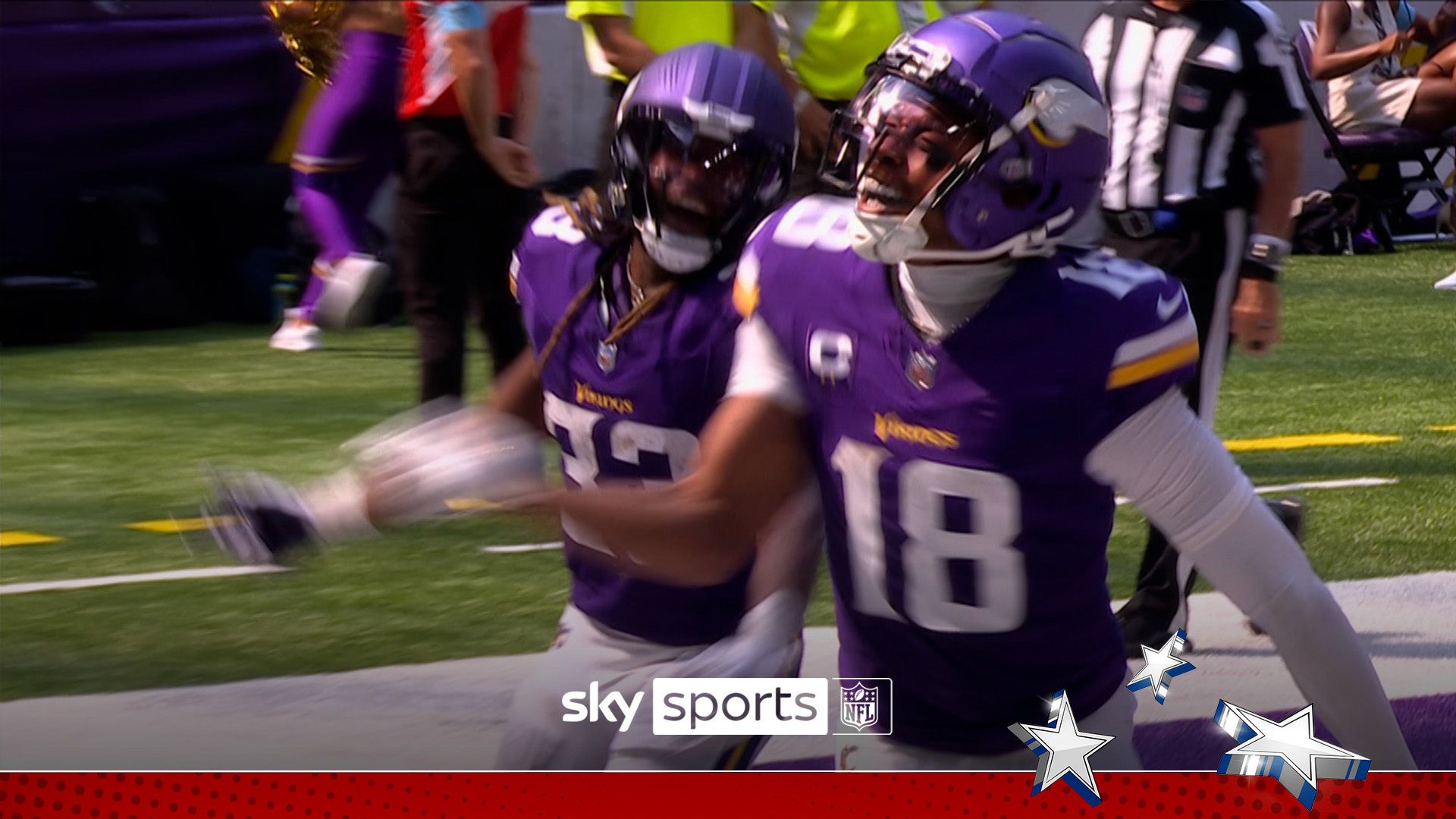 'Holy smokes!' | Jefferson scores 97-yard touchdown