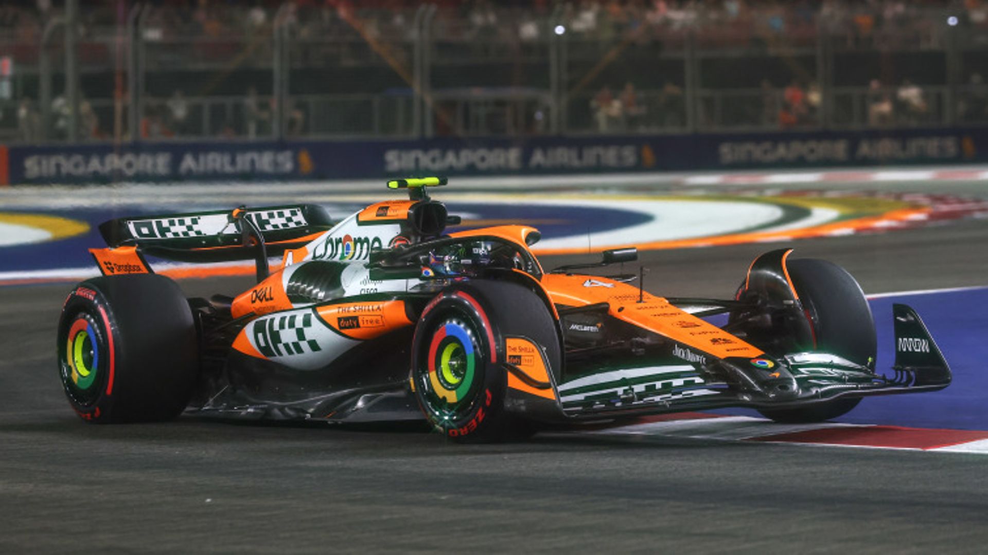 Norris fastest as Verstappen struggles in crucial Singapore practice