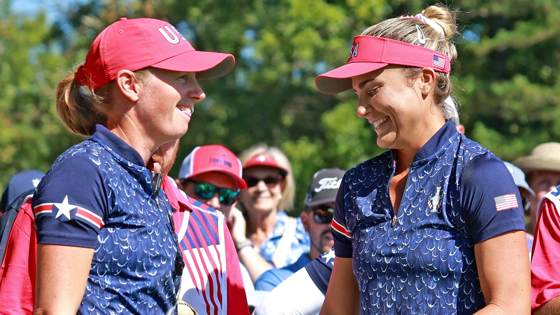 USA captain Lewis plays down 'house-gate' after Solheim Cup 'issues'
