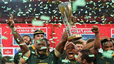 The title sees the Springboks win the Rugby Championship for the first time since 2019, and only the second since 2009