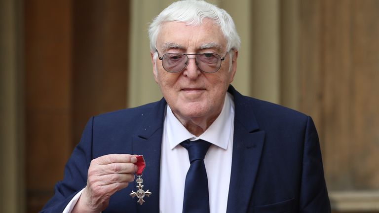 Clive Everton was awarded an MBE in 2019