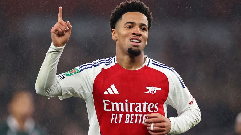 Ethan Nwaneri scored twice for Arsenal as they thrashed Bolton