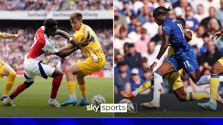 Take a look at some of the best skills from the 2024/25 Premier League season so far!