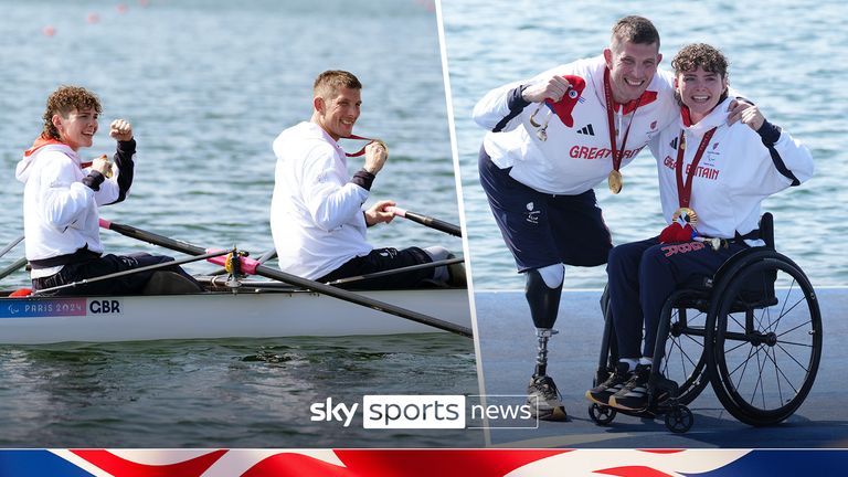 Lauren Rowles shares how it feels to win three successive Paralympic rowing gold medals