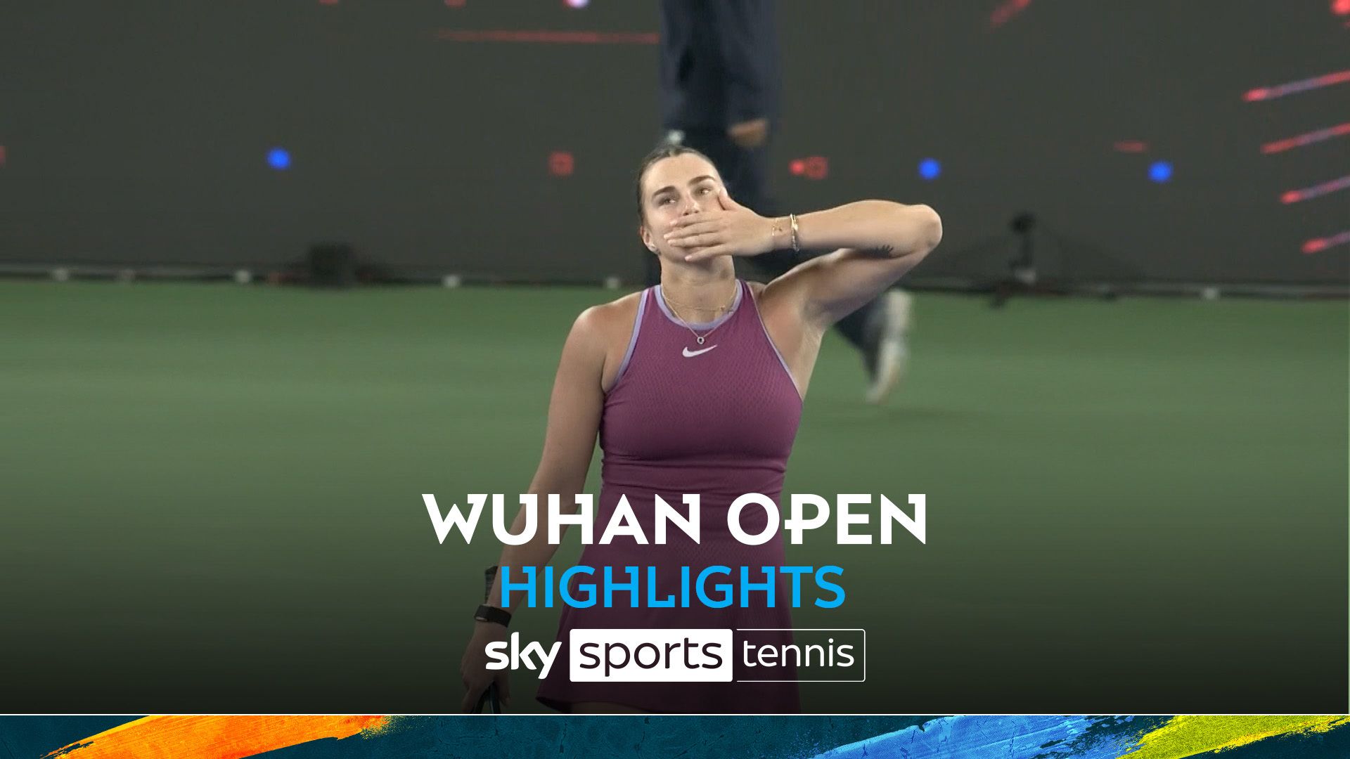 Sabalenka undefeated in Wuhan after dramatic title win over Zheng