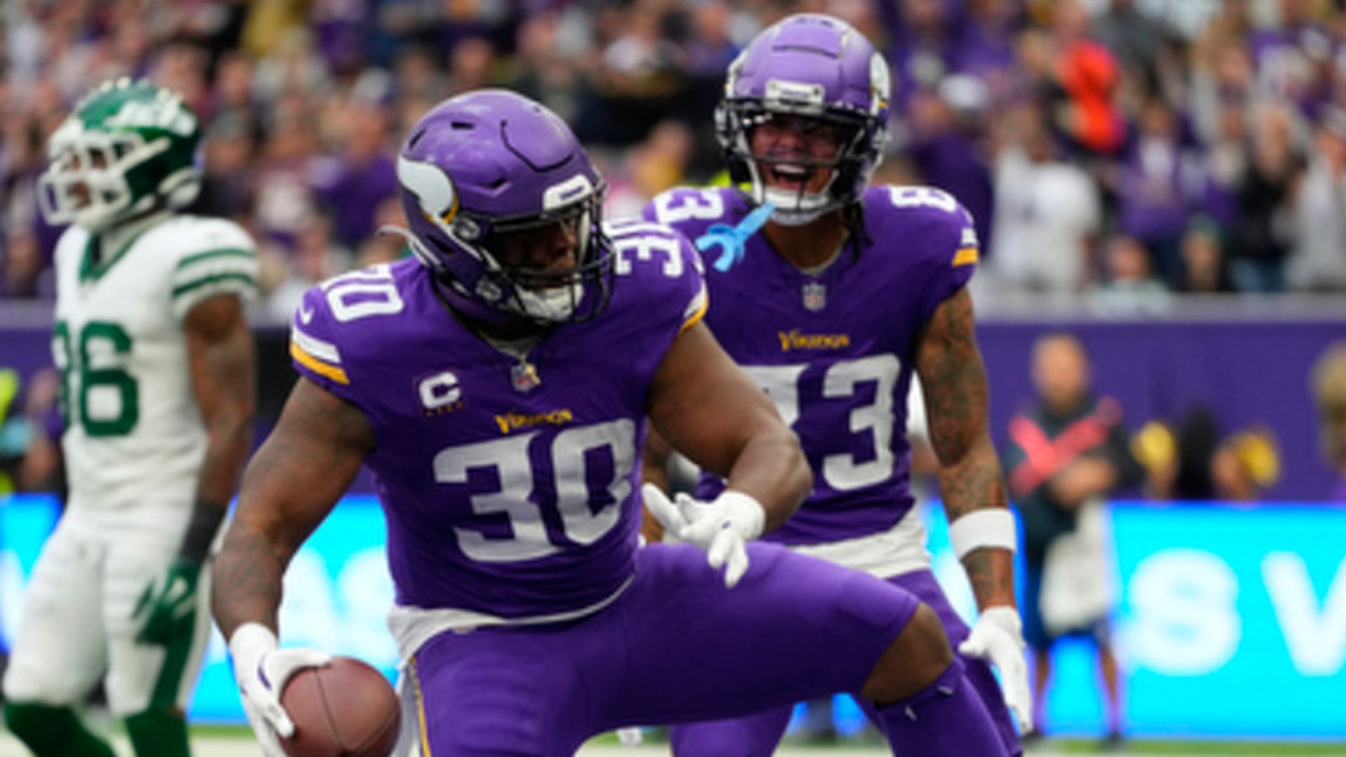 NFL London LIVE! Vikings stretch lead against miserable Jets