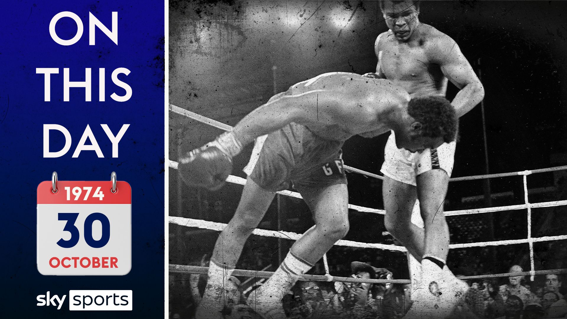 On This Day: Ali beat Foreman in the 'Rumble in the Jungle'