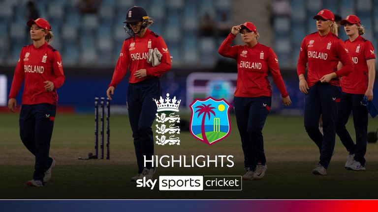 Highlights from Dubai as England were eliminated from the Women's T20 World Cup after falling to a six-wicket loss at the hands of West Indies