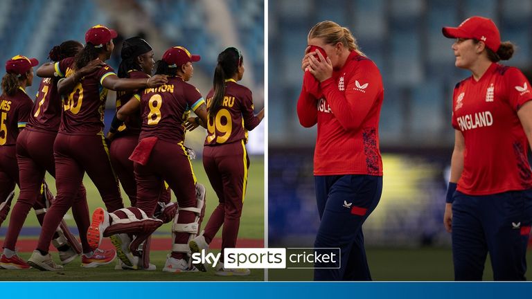 Relive the moment England exited the T20 Women's World Cup as West Indies were jubilant, while Heather Knight was left in tears