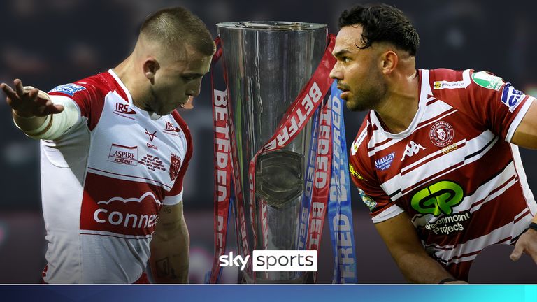 Sky Sports' Jenna Brooks and Jon Wilkin look ahead to the Super League Grand Final between Wigan Warriors and Hull KR at Old Trafford with a special eye on the mouthwatering match-up between Mikey Lewis and Bevan French